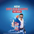 Harpic 10x Disinfectant Liquid Toilet Cleaner - Image 2