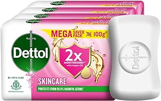 Dettol Original Germ Protection Bathing Soap Bar (400gm) | 100g - Image 3