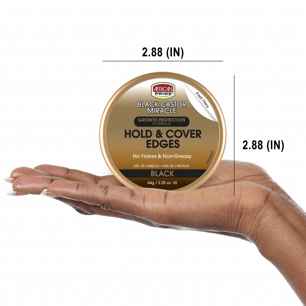 Hold & Cover Edges, Black, 2.25oz